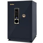 金城保险柜家用60cm办公室小型2024新款 全钢商用珠宝大容量保险箱智能指纹机械密码 银行财务保管箱防盗入柜