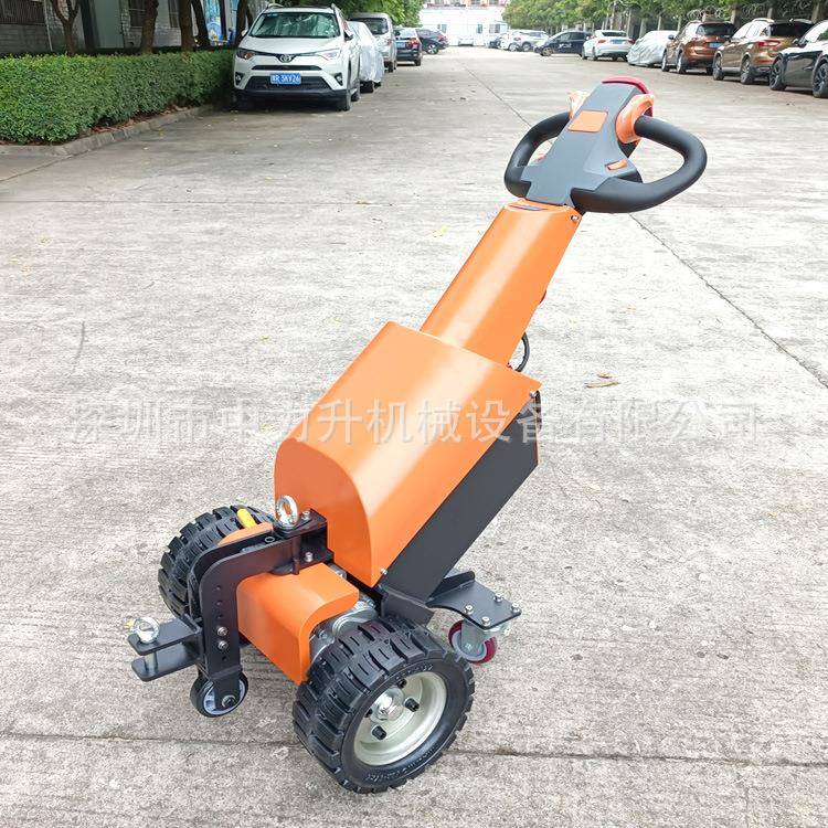 1.5/0吨手拉式电动牵引车迷你型拖车机场脱钩车行李运输