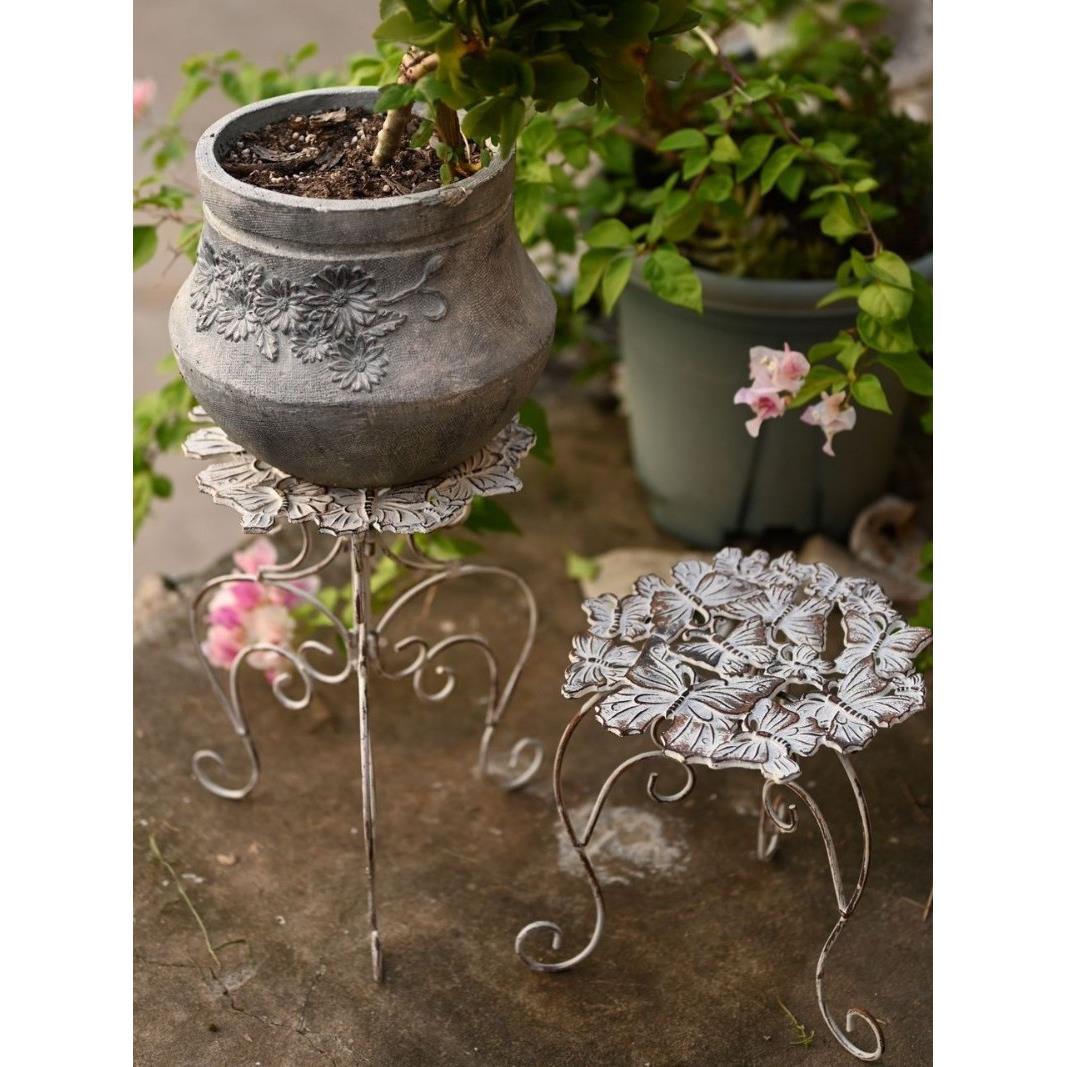 花架户外铁阳台庭院花园客厅盆景架装饰多层装饰摆件花凳储物架