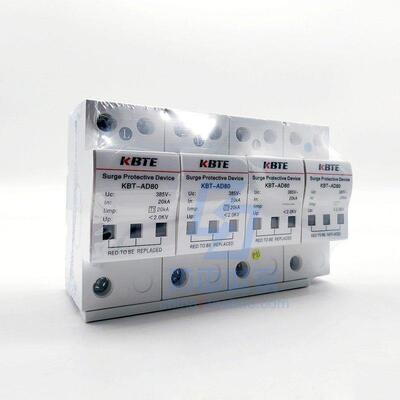 科比特KBT电源系列防雷器KBT-AD80/80/4P浪涌保护器SPD，可议价