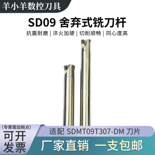SD09数控舍弃式铣刀杆