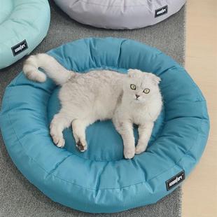牛津布防水狗窝柯基中小型犬狗床猫咪睡觉用宠物垫 狗狗垫子夏季