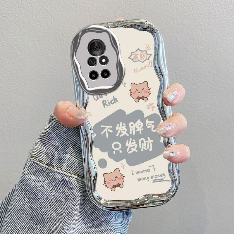 适用荣耀Play5手机壳华为HONORPlay5保护套HONOR新款P1ay可爱HONORPiay化妆镜Paly全包防摔Piay男女不发脾气