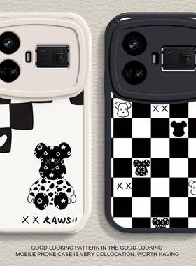 适用Realme真我GT5手机壳realmeGT5新款硅胶保护套oppogt男女款oppo全包RMX3820防摔软壳磨砂外壳3823暴力熊