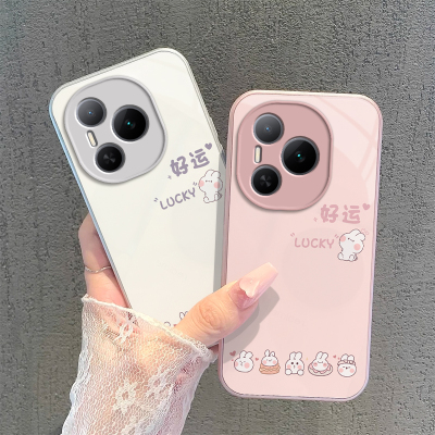 适用荣耀Power手机壳HONOR新款保护套DVD一AN00华为DVDAN玻璃HONORPOWER全包防摔Pwoer男女Powar外壳好运兔子