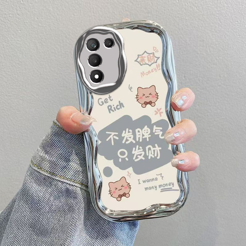 适用真我Q3s手机壳realmeQ3s5G保护套RMX3461新款Realme可爱OPPO电镀OPPOQ全包防摔OPPORealmeQ男女不发脾气