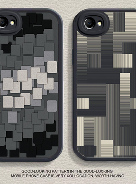 适用于OPPOA3手机壳新款padm00保护套布纹格子oppa男女款高级感ins简约opa3硅胶软壳全包边防摔磨砂opoa3外壳