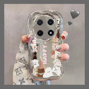20se可爱小猫畅享10plus硅胶 畅想50电镀银20pro 适用华为畅享70Pro手机壳新款 70s70z全包hi畅享60防摔60x女款