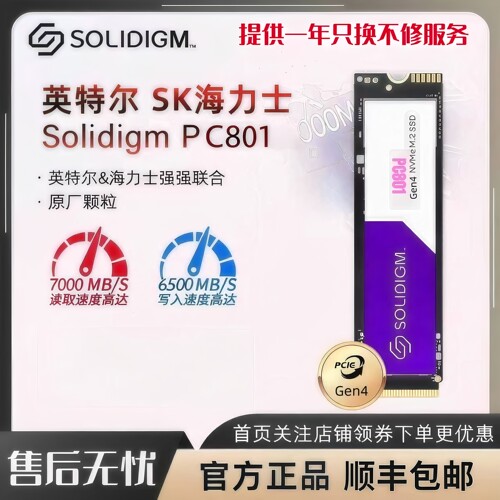 海力士PC801SSD固态硬盘1TBM.2