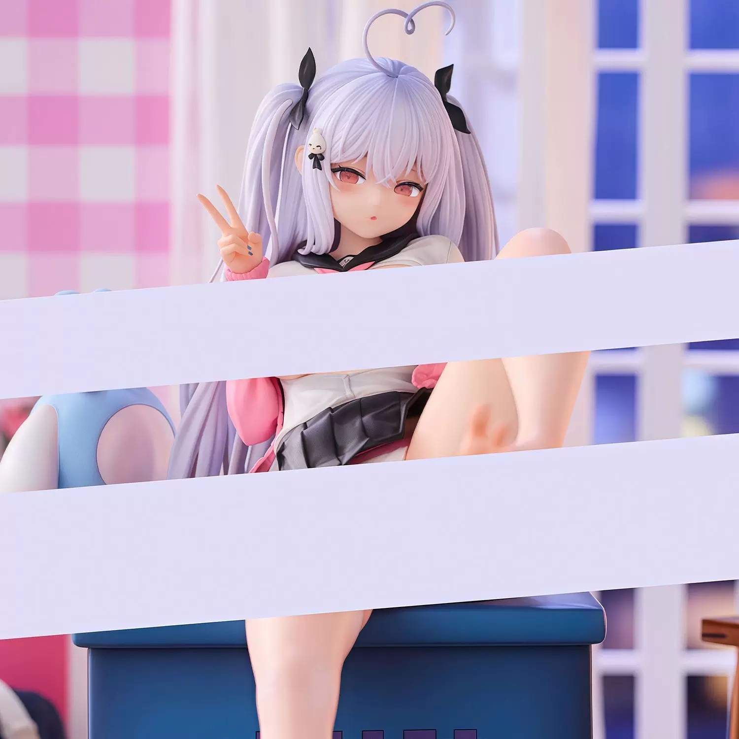 【全款】制服朱鹭咲澪二次元美少女手办GK模型周边桌面摆件礼物