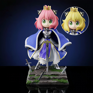 【全款】间谍过家家阿尼亚COS阿尔托莉雅亚瑟王塞巴二次元摆件模