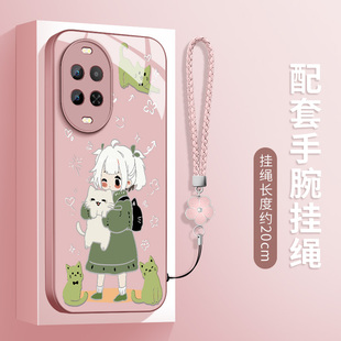 适用华为nova15手机壳NOVA15Pro保护套新款15ultra高级navo镜头带防摔外壳nove15挂绳后盖抱猫情侣男女硅胶软