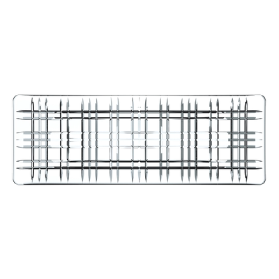Nachtmann德国进口水晶玻璃平盘欧式简约冷菜盘餐桌甜点方盘长盘