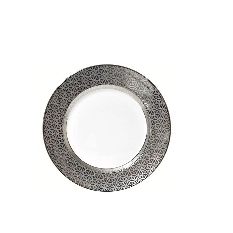 Bernardaud/柏图西餐盘平盘家用牛排盘子意面草帽盘高档餐盘礼物图片