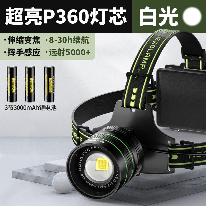天火夜钓鱼专用头灯强光充电超亮头戴式感应手电超长续航户外矿灯,户外/登山/野营/旅行用品,头灯,淘宝优惠券,粉丝福利购,淘宝优惠卷