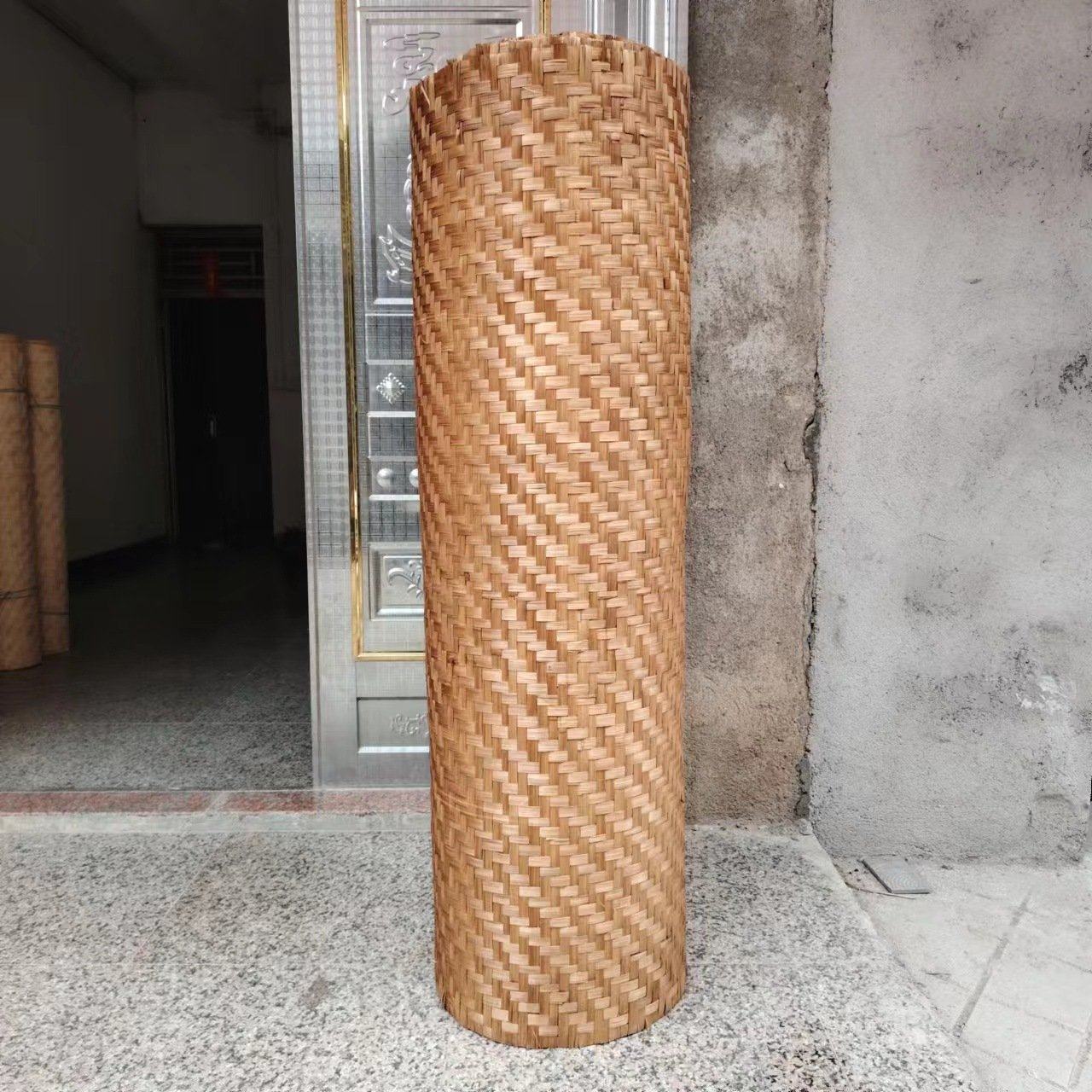 KR528镂空竹编酒店装饰吊顶贴墙天花板婚礼布置仿碳化竹编装饰,家居饰品,花篮,淘宝优惠券,粉丝福利购,淘宝优惠卷