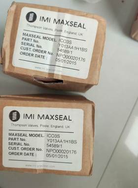 全新原装诺冠 IMI MAXSEAL  ICO3S不锈钢防爆电磁阀Y013AA1H1BS