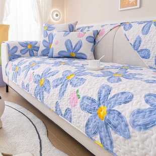 通用布艺防滑现代纯棉沙发巾全包套罩 2025北欧简约全棉沙发垫四季