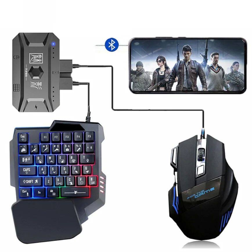 M1PRO 모바일 컨트롤러 게임용 키보드 마우스 변환기 PUBG