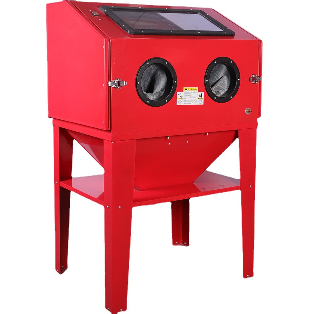 金鼎立式除锈喷砂机220l高效优质干式喷砂除漆sbc220源头工厂直销