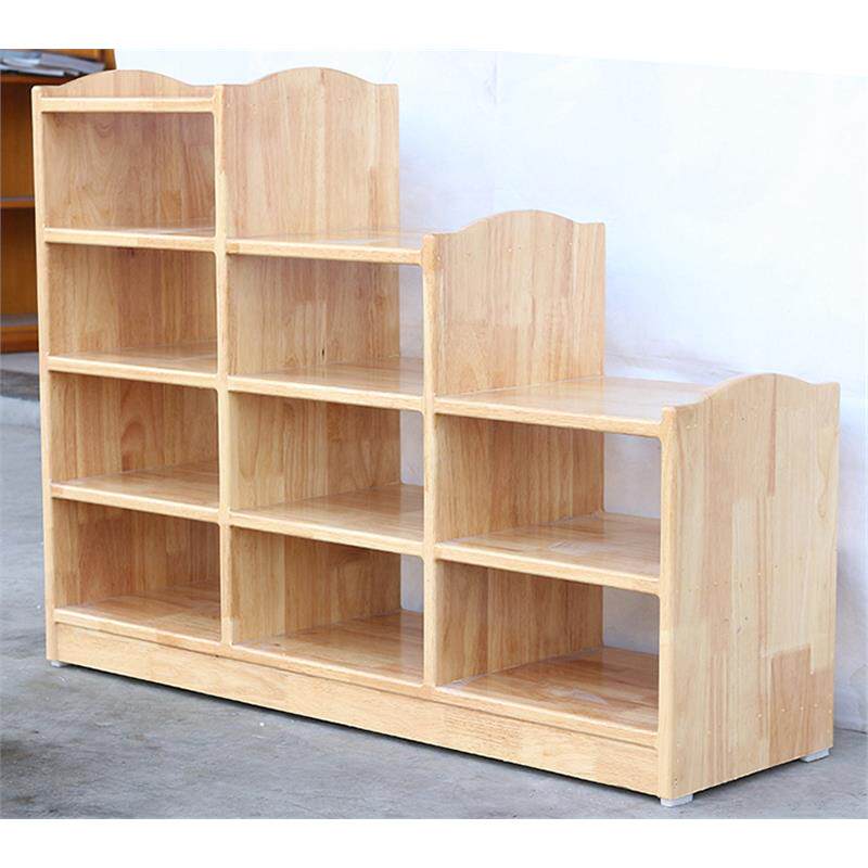幼儿园组合玩具架实木收纳架置物架蒙氏教具柜加大加深整理架