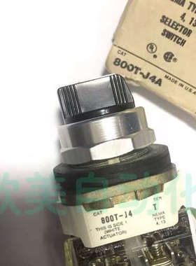 AB旋钮800T-J4按钮800T-J4A旋钮开关1/2/3档