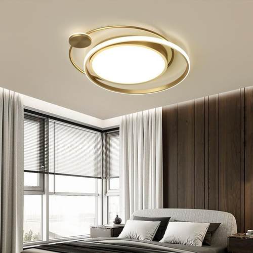 卧室灯吸顶灯简约现代家用led主卧灯浪漫北欧创意客厅房间灯智能