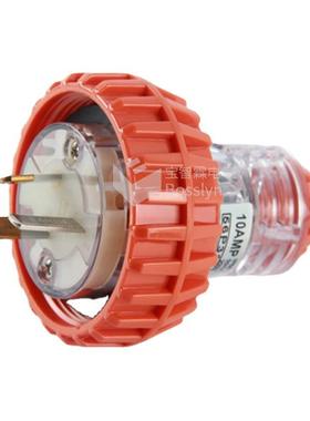 供应PC阻燃10A澳式防爆耐高温插头56P310澳规三芯防水工业插头