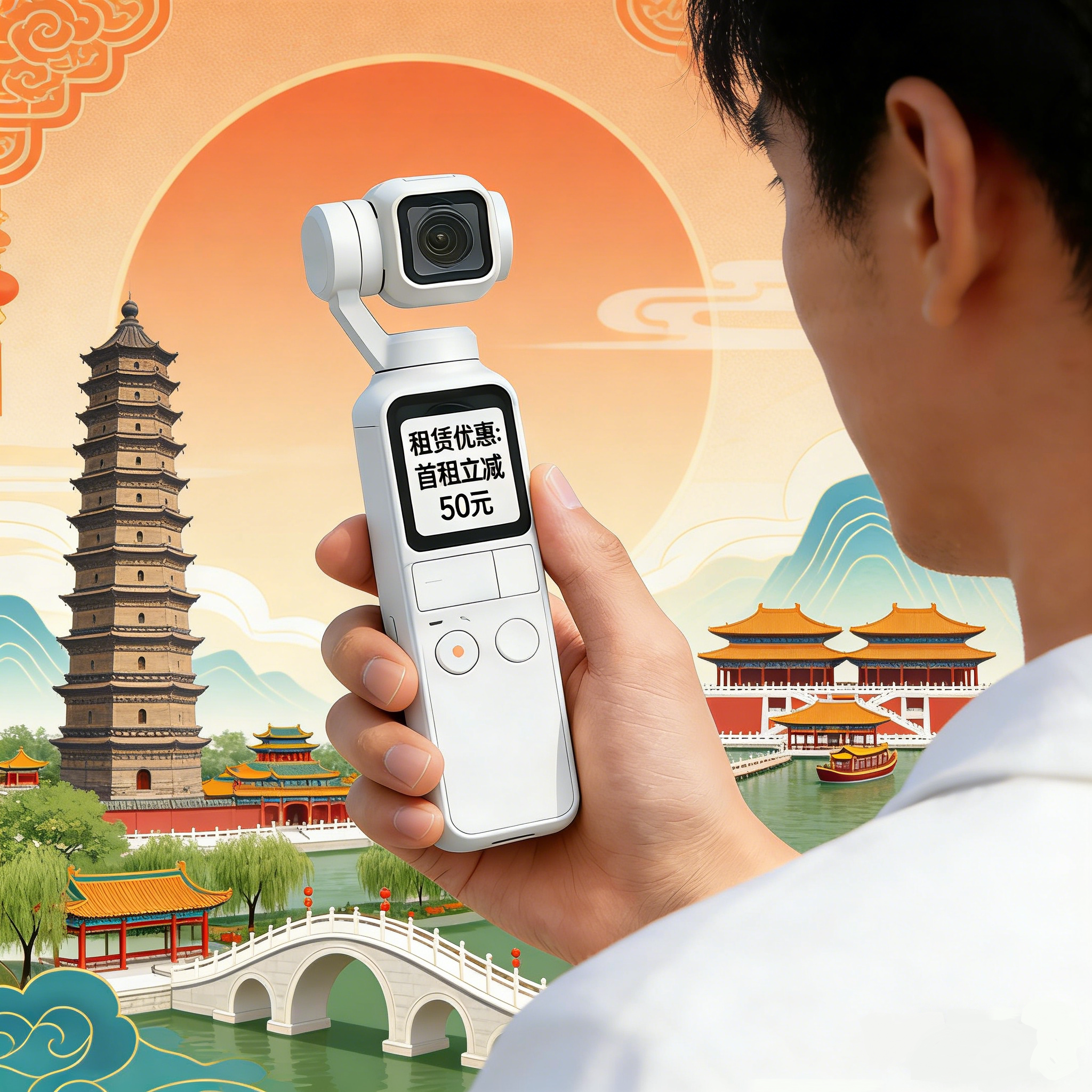 万岁山专送大疆Pocket3出租免押