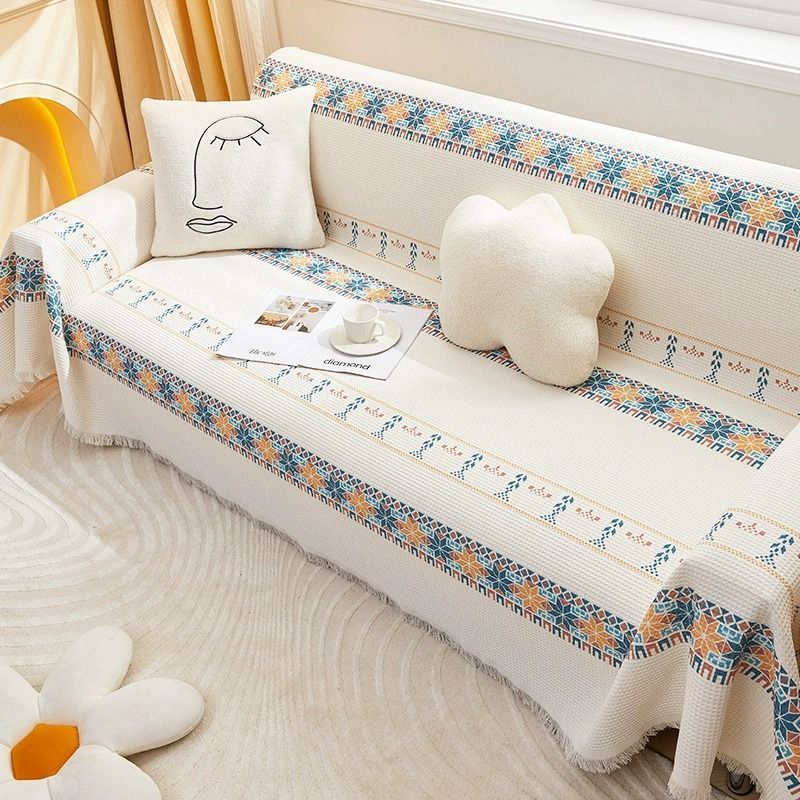 卡通可爱沙发巾防滑四季