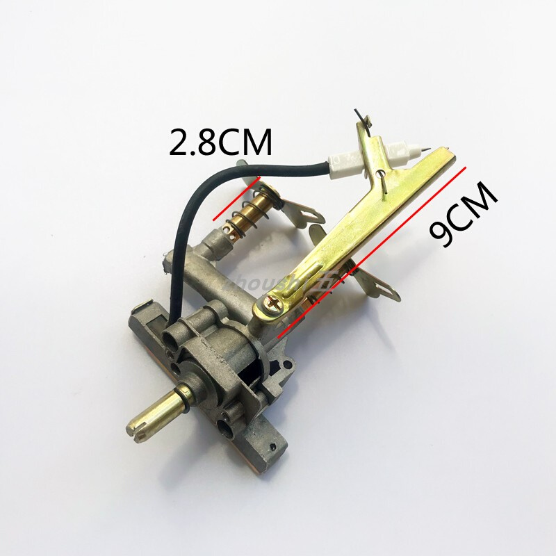 大家用猛火灶开关总成点火器阀体燃气灶打火总成低压煤气炉配件