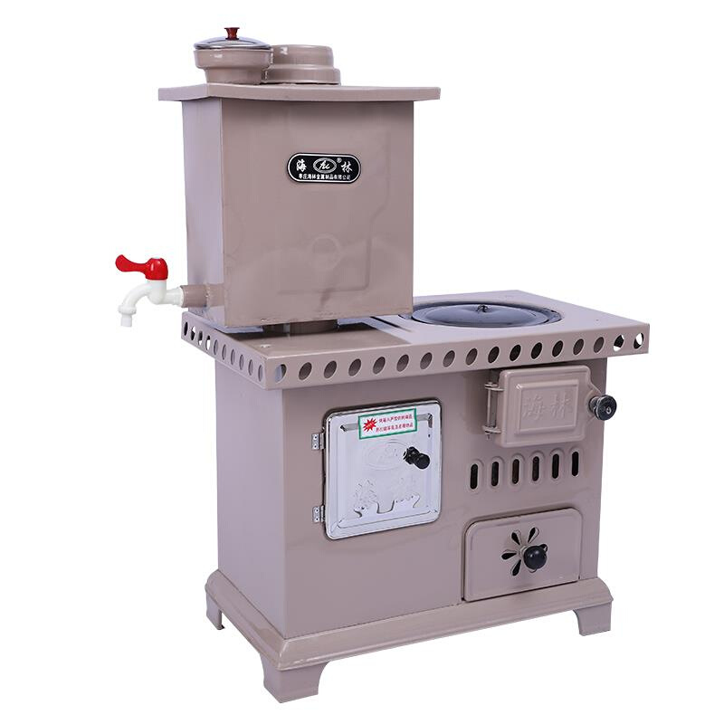 新款煤炭块水箱烤箱取暖炉子采暖炉柴火炉家用两用烧水节能商用炉