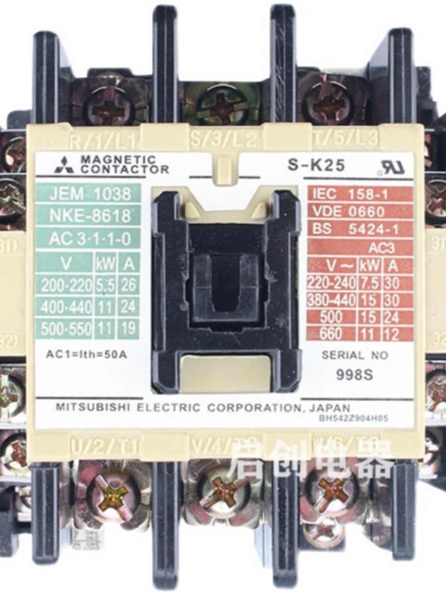 交流接触器S-K10 K11 K12 K18 K21 K25 K35 K50 K65 K80 K95 全新