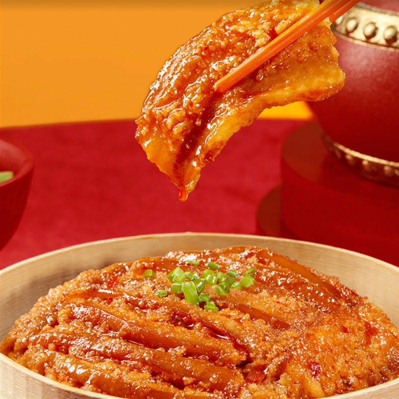 川菜博物馆四川特色粉蒸肉加热即食梅菜扣肉九大碗预制菜咸烧白,零食/坚果/特产,猪肉类,淘宝优惠券,粉丝福利购,淘宝优惠卷