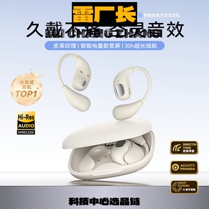 声翔科技皮纹挂耳式无线蓝牙耳机新款超长续航高音质跑步运