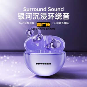 深圳瑞和耳机新款无线蓝牙耳机超长续航耳夹式降噪通话高音质支持