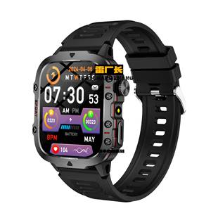 深圳市优米智能科技热款智能手表运动计步户外大屏手表登山带手电