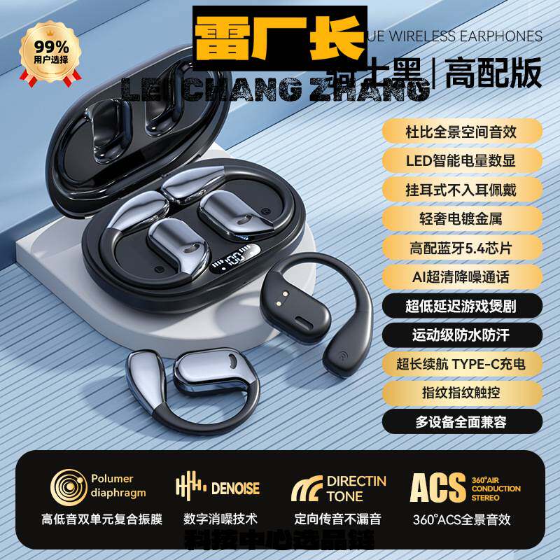 深圳瑞和入耳式蓝牙耳机爆款翻译同声传译开放式蓝牙耳机无线运动