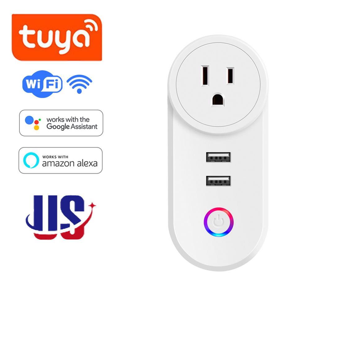 Tuya涂鸦wifi智能USB插座美欧英印度意大利巴西规澳规以色列国标
