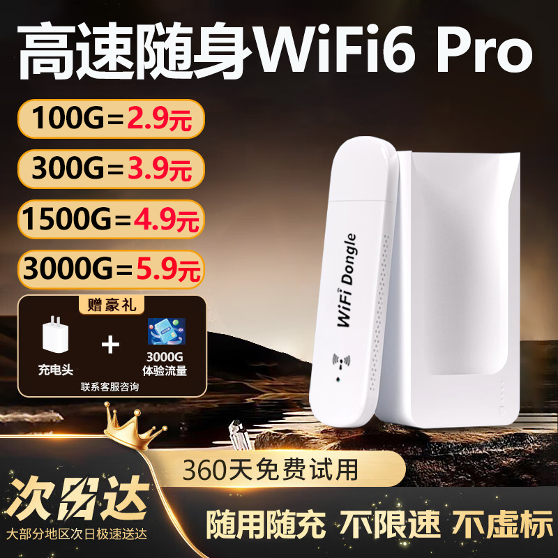 2025新款随身WiFi高速上网不限速