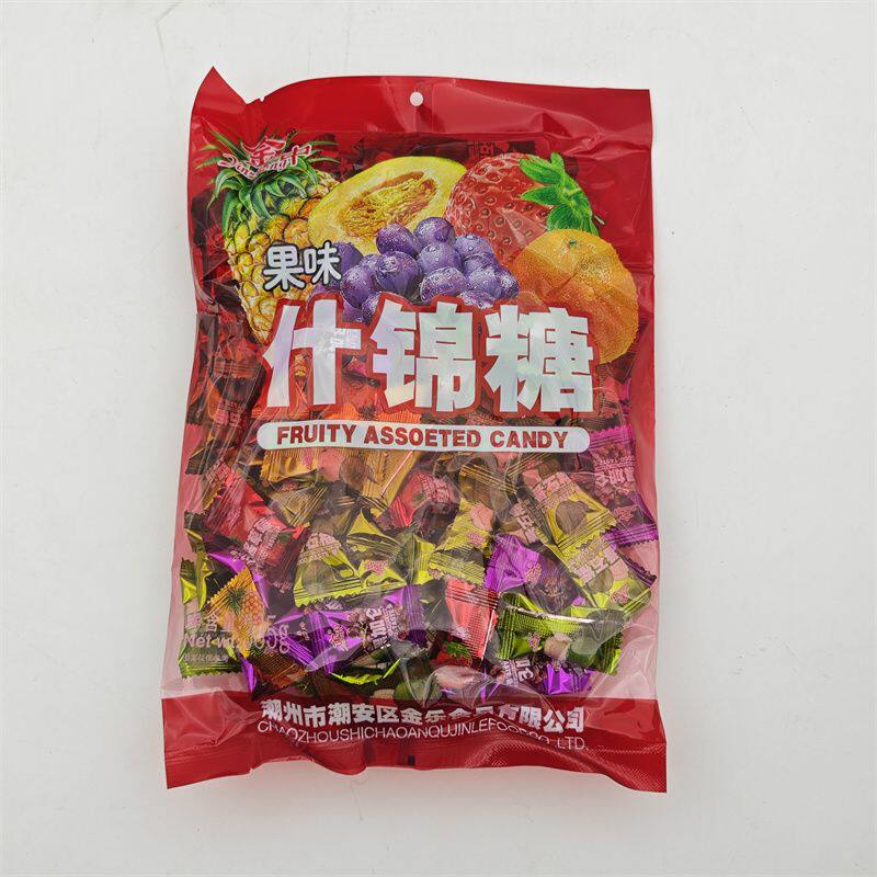 金中 什锦糖 多味水果糖果味糖 硬糖 休闲零食婚庆怀旧糖果
