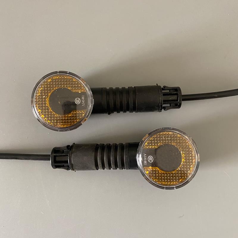 两轮三轮电动车左右转向灯12V电瓶车48V/60V通用电摩转弯提示灯