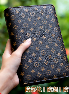 首饰收纳书册旅行便携黄金项链收纳包防氧化手饰盒闺蜜礼物耳钉耳环戒指项链便携分格防抗氧化收纳册包袋高级