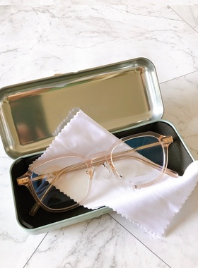 more carin 冷茶色眼镜框近视可配度数女超轻大框方圆脸Ruth