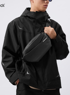 inateck斜挎包潮男女通勤胸包运动腰包休闲风单肩包机能新款潮酷