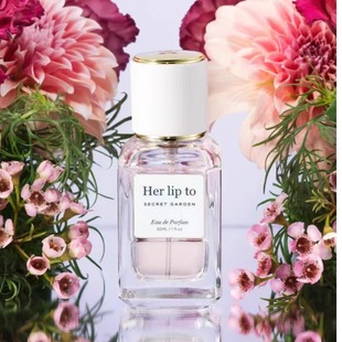 Her lip to香水Herlipto琥珀玫瑰栀子Secret Garden木质花香试香