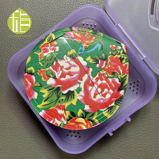 大花粉扑花棉袄气垫棉花糖超软定妆美妆蛋东北大花袄订制定制粉扑