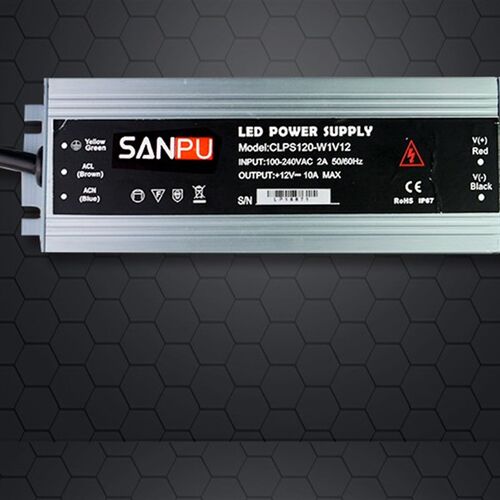 CLPS120-W1V12户外防水电源12V1F0ALED灯箱发光字广告牌直流变压