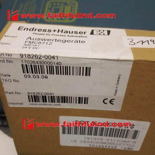E+H FMC671Z-A0E1A1 恩德斯豪斯电容信号转换器 918262-0041