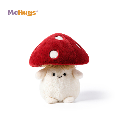 McHugs红伞菇精灵玩偶蘑菇公仔